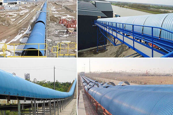 belt conveyor covers for aggregate belt conveyor covers for aggregate